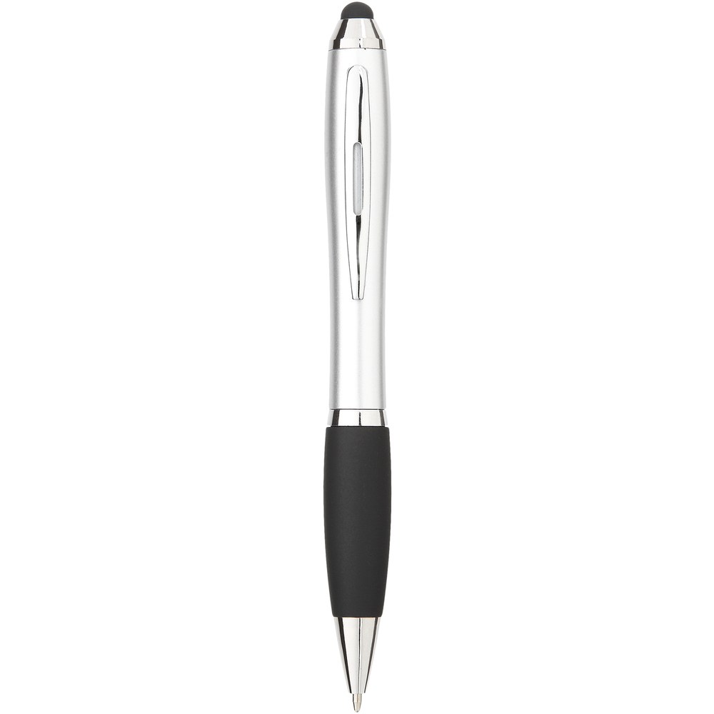 PF Concept 106903 - Penna a sfera colorata con stylus e impugnatura nera Nash