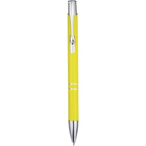 PF Concept 107105 - Penna a sfera a scatto Moneta in alluminio Yellow