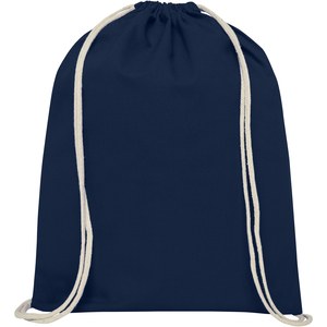 PF Concept 120113 - Sacca in cotone 100 g/m² con coulisse Oregon - 5L Navy
