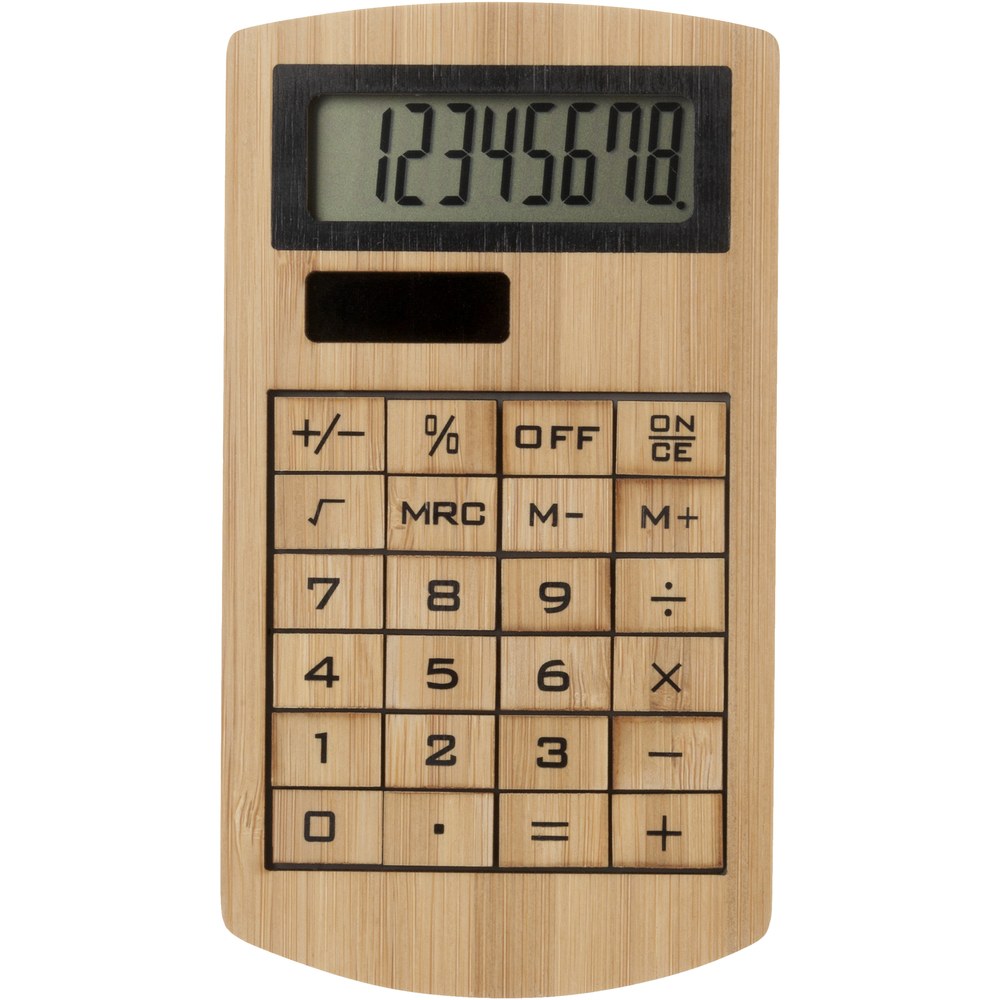 PF Concept 123428 - Calcolatrice realizzata in bambù Eugene