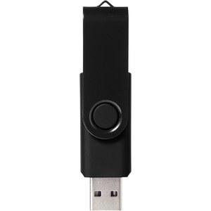 PF Concept 123508 - Chiavetta USB Rotate-metallic da 4 GB Solid Black