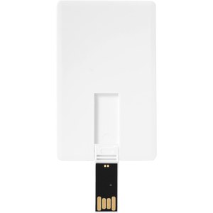 PF Concept 123520 - Chiavetta USB Slim da 2 GB a forma di carta di credito White