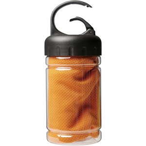 PF Concept 126170 - Asciugamano rinfrescante in contenitore PET Remy Orange