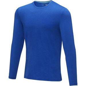 Elevate NXT 38018 - T-shirt Ponoka in tessuto organico a manica lunga da uomo Pool Blue