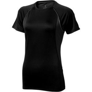 Elevate Life 39016 - T-shirt cool-fit Quebec a manica corta da donna Solid Black