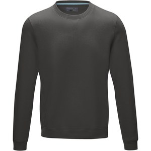 Elevate NXT 37512 - Maglione a girocollo Jasper da uomo in tessuto organico riciclato certificato GOTS Storm Grey