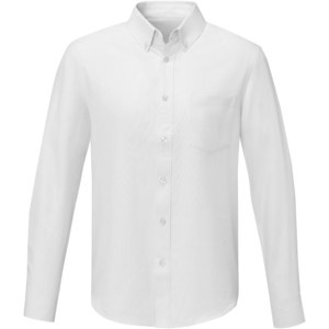 Elevate Essentials 38178 - Camicia da uomo a maniche lunghe Pollux White
