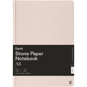 Karst® 107790 - Notebook Karst® con copertina rigida A5 Light Pink