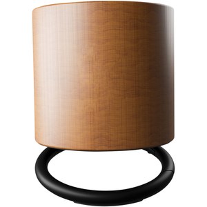 SCX.design 2PX041 - Speaker con anello SCX.design S27 da 3 W realizzato legno Wood
