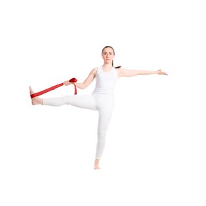 PF Concept 127036 - Cinturino per yoga in PET riciclato Virabha Red