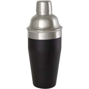 Seasons 113349 - Shaker per cocktail in acciaio inossidabile riciclato Gaudie Solid Black