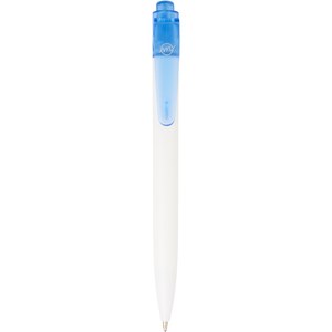 Marksman 107861 - Penna a sfera in plastica destinata all'oceano Thalaasa Transparent Blue