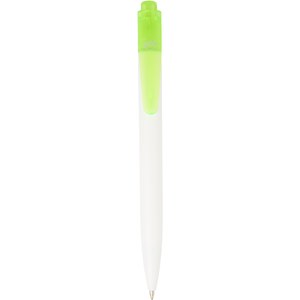 Marksman 107861 - Penna a sfera in plastica destinata all'oceano Thalaasa Verde trasparente