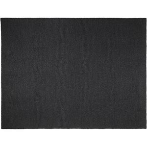 Seasons 113336 - Coperta lavorata maglia di poliestere GRS da 150 x 120 cm Suzy Solid Black