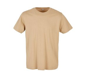 BUILD YOUR BRAND BY004 - Tshirt col rond Union Beige