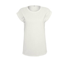 Build Your Brand BY021 - T-shirt donna con spalle estese Ready To Dye