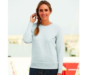 Fruit of the Loom SC361 - Felpa donna leggera maniche raglan