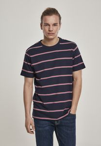 Urban Classics TB2875 - T-shirt a righe di pattini tinti in filo