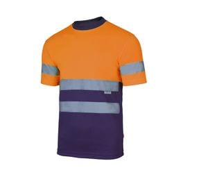 VELILLA V5506 - T-shirt tecnica bicolore alta visibilità