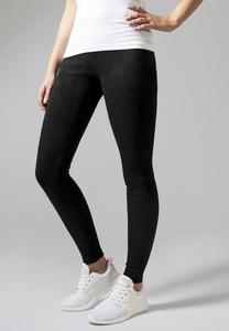 Urban Classics TB1357C - Leggings donna Imitation Suede 