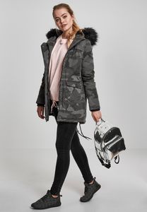 Urban Classics TB1761C - Parka donna Overdyed Camo