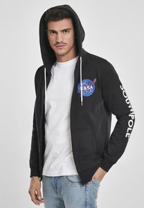 Southpole SP004C - Felpa con cappuccio Southpole NASA Insignia Logo Zip 