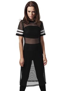 Urban Classics TB1199C - Mesh Long T-shirt donna