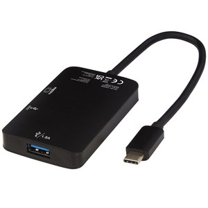 Tekiō® 124230 - Adattatore multimediale Tipo-C in alluminio ADAPT (USB-A/Tipo-C/HDMI)