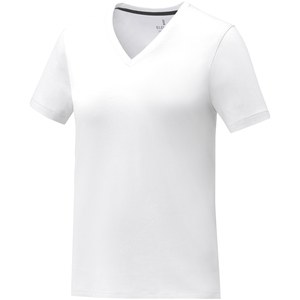 Elevate Life 38031 - T-shirt Somoto da donna a manica corta con collo a V 