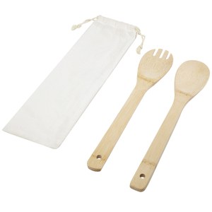 PF Concept 113269 - Cucchiaio e forchetta Endiv in bambù per insalata