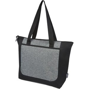 PF Concept 120657 - Tote bag bicolore con zip in materiale riciclato certificato GRS Reclaim 15L